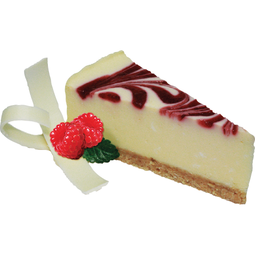 Raspberry / White Chocolate Swirl Cheesecake 2.1kg