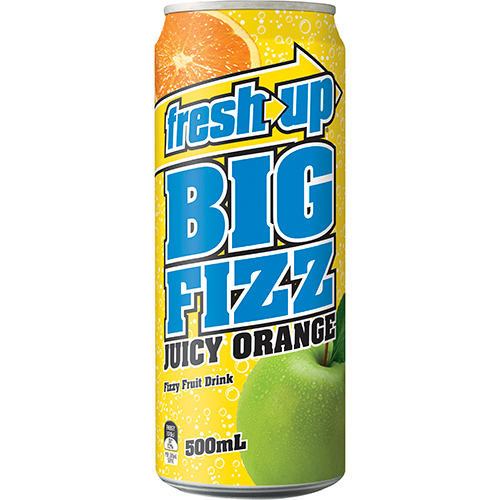 Juicy Orange Fizzy Fruit Drink 12 x 500ml