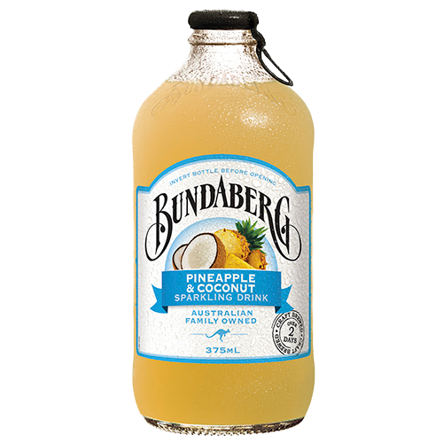Bundaberg Pineapple & Coconut Drink 12 x 375ml