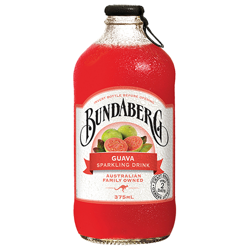 Bundaberg Guava Sparkling Drink 12 x 375ml
