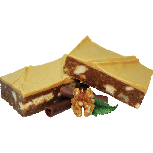 Coffee / Walnut Slice 1.35kg slab