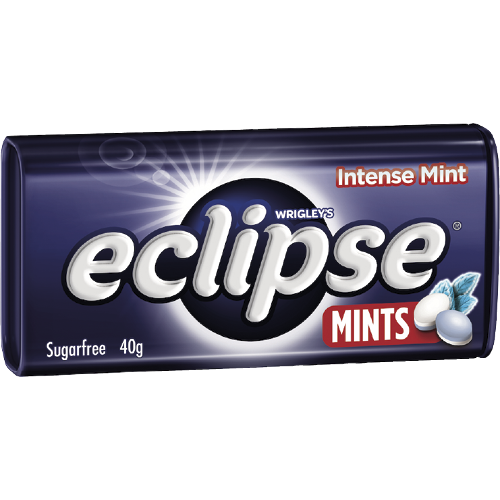 Eclipse Intense Mint Sugarfree Mints 12 x 40g