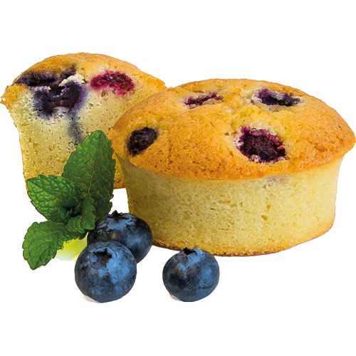 Gluten Free Friands Mixed Berry 9 x 70gm