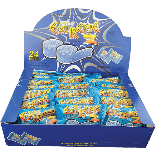 Extreme Z Blue Raspberry 24 x 40g