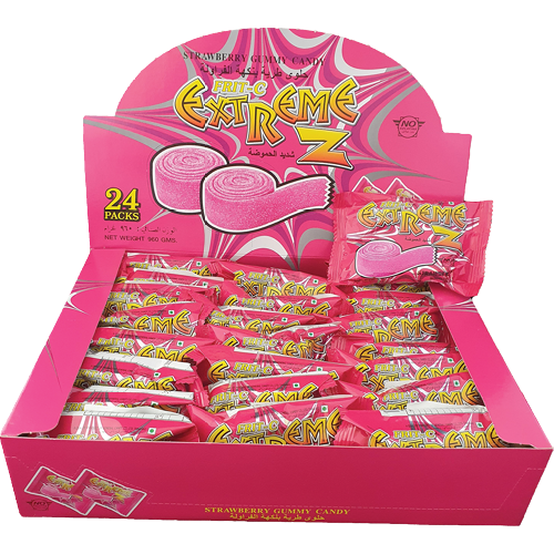 Extreme Z Strawberry 24 x 40g