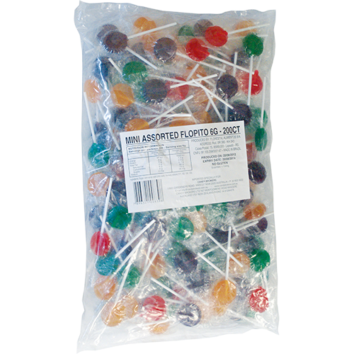 Florestal Mini Assorted Lollipops 200pk