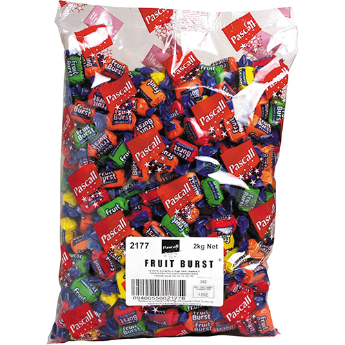Pascall Fruit Bursts 2kg Bulk Bag