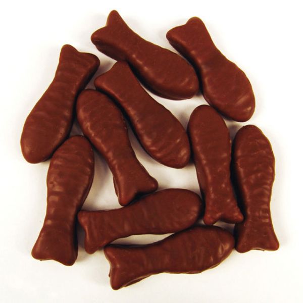 Rainbow Confectionery Chocolate Baby Fish 1kg Puke Nui