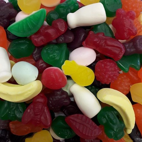 Rainbow Confectionery Party Mix 1kg Puke Puke