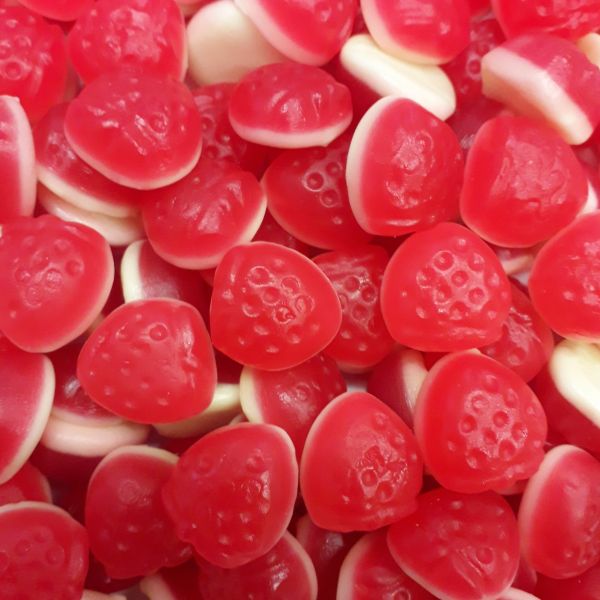 Rainbow Rainati Strawberries me Kirīmi 1kg Puke Nui
