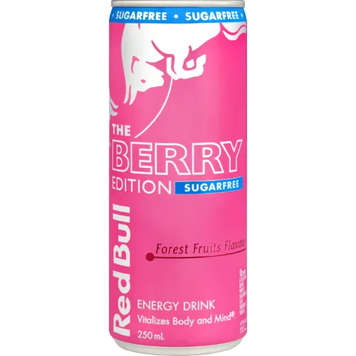 Red Bull Sugar Free Berry Edition Inu Pungao 12 x 250ml