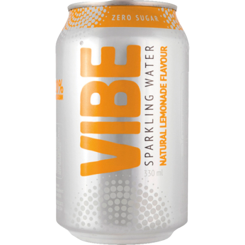 Natural Lemonade Flavour Sparkling Water Cans 10 x 330ml