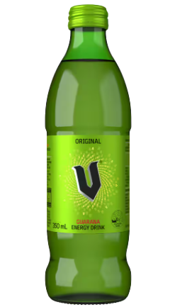 V Original Guarana Energy Drink 24 x 350ml