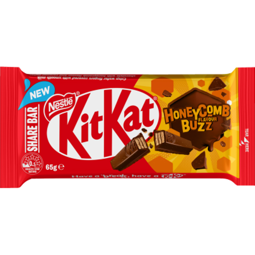 Nestle Kit Kat Honeycomb Buzz Chocolate Share Bar 24 x 65g
