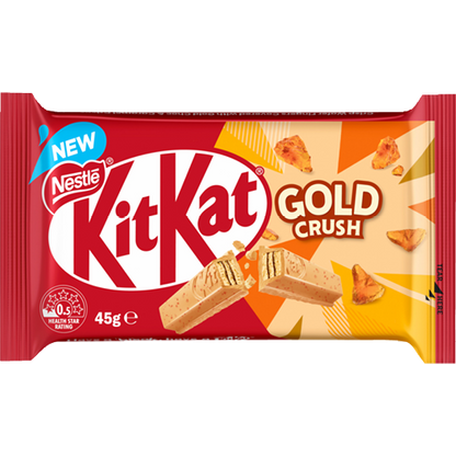 Nestle Kit Kat Chocolate Gold Crush 48 x 45g