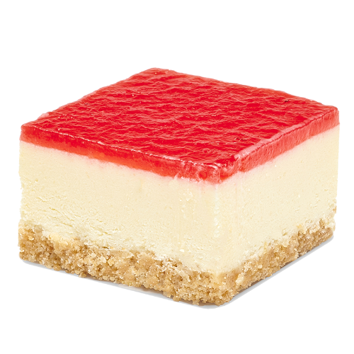 Florentines Strawberry Slab 30x40cm Cheesecake Uncut 3kg