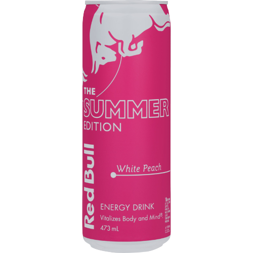 Red Bull The Summer Edition White Peach Energy Drink 12 x 473ml