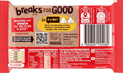 Nestle Kit Kat Milkybar White Chocolate Bar 48 x 42g