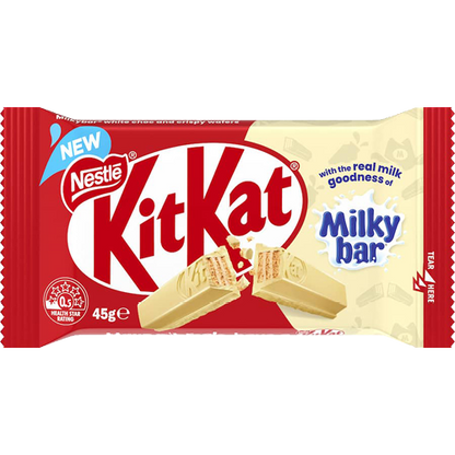 Nestle Kit Kat Milkybar White Chocolate Bar 48 x 42g